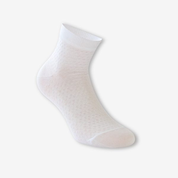 Flower ženska čarapa bijela Iva čarape