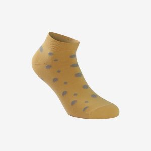 X Fun točkica unisex čarapa uzorak žuta Iva čarape